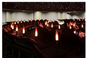 三星堆“天地回响”全景音画数字艺术剧场展示